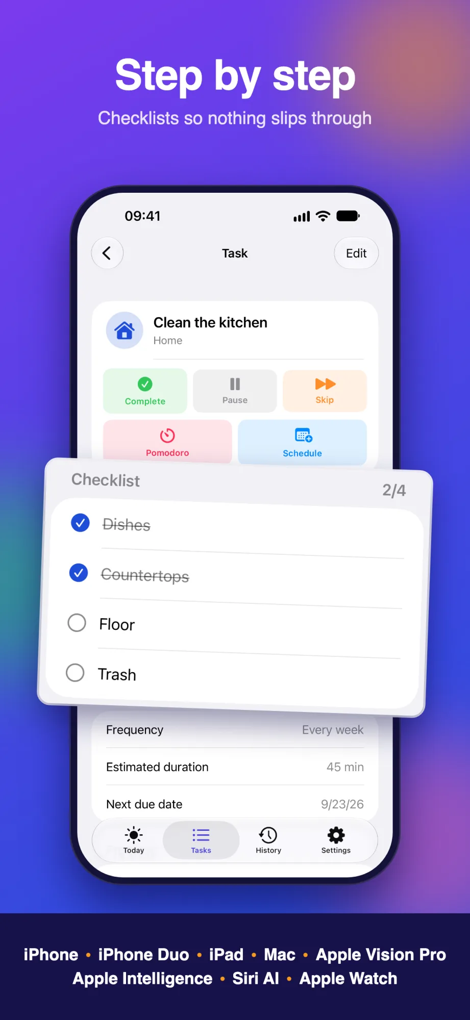 Repetto Tasks — iOS screenshot #4