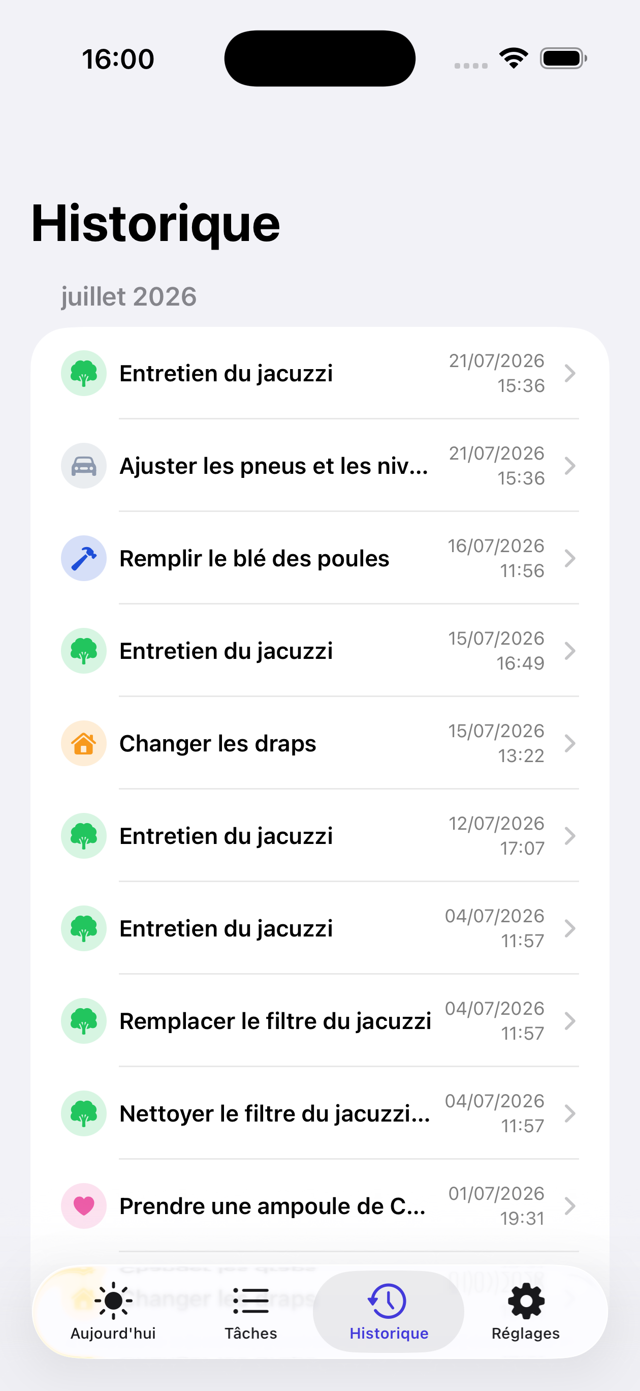 Repetto Tasks