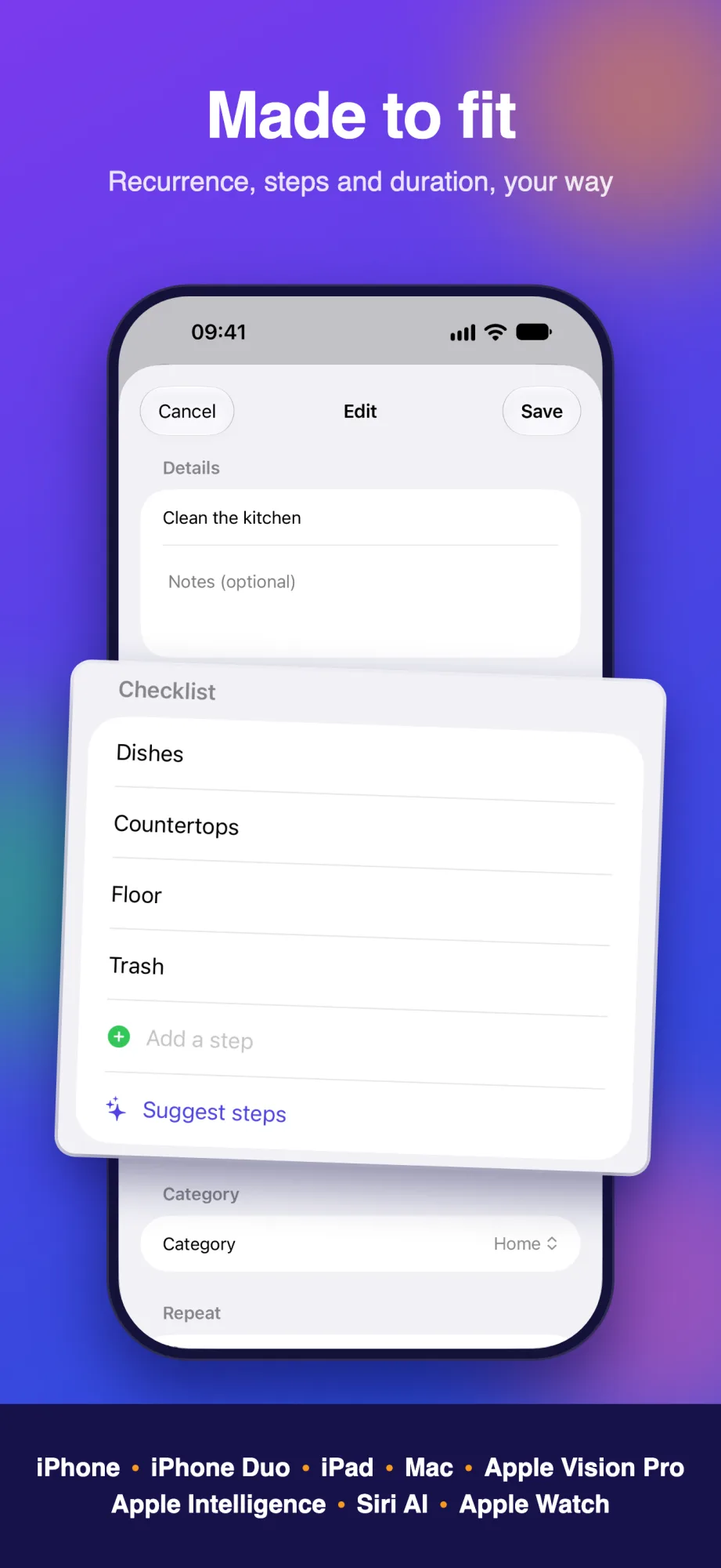 Repetto Tasks — iOS screenshot #7